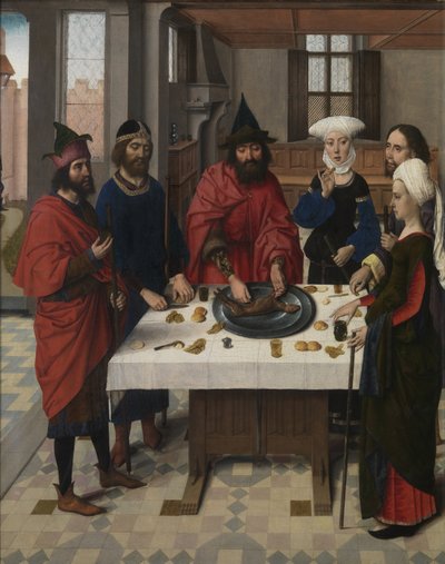 La festa della Pasqua da Dieric Bouts